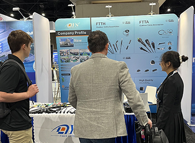 DYS exhibited in OFC 2023 during 7-9th March in San Diego, USA which achieved great success